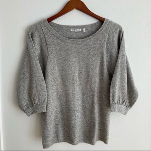 Vince. Heather Grey Cashmere Sweater Small